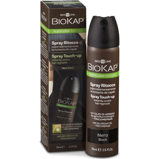 Biokap Spray Touch-Up Negro 75 ml