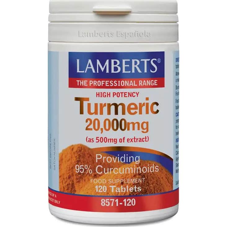Lamberts Cúrcuma 20.000 mg 120 Tabs