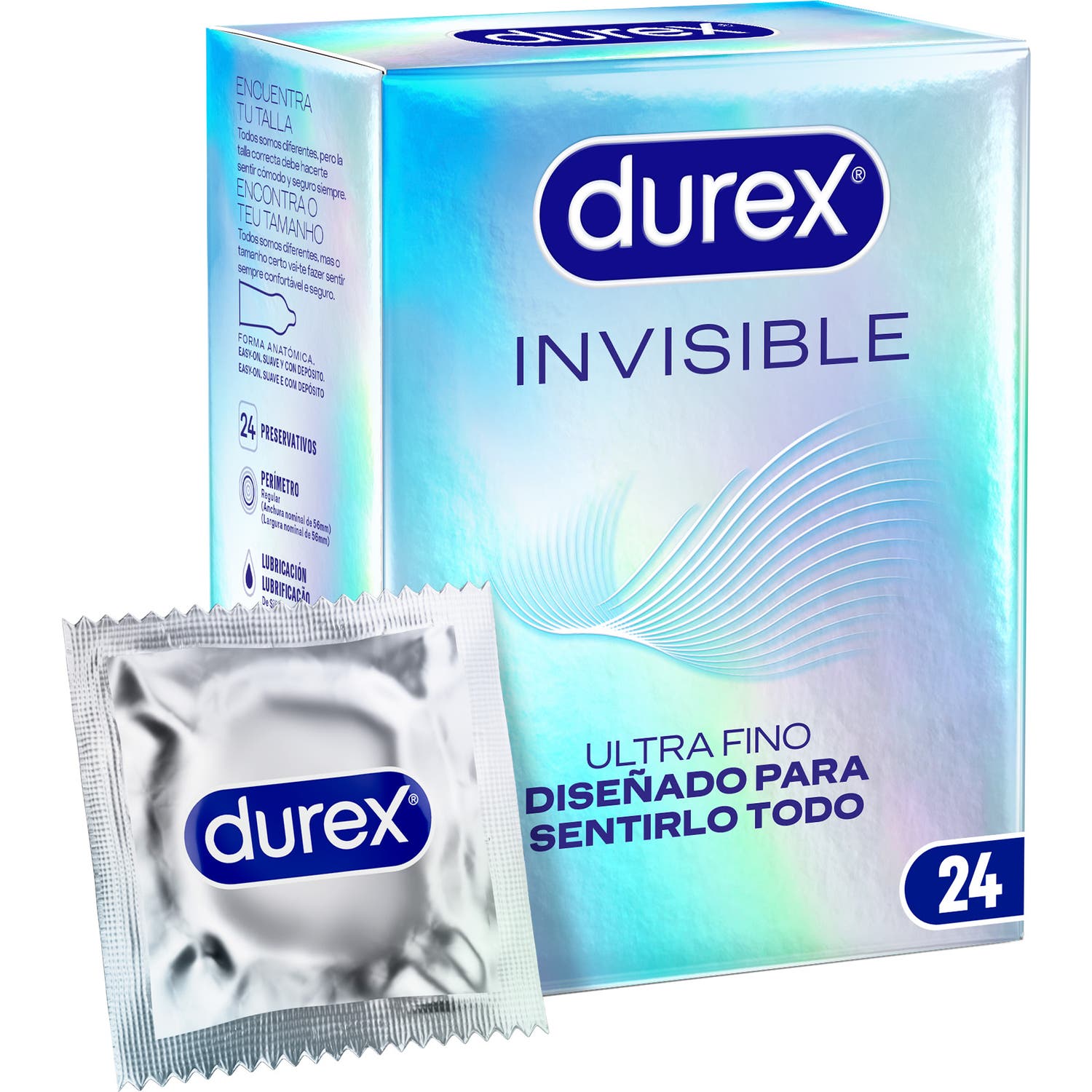 Durex Preservativos Invisible 24uds