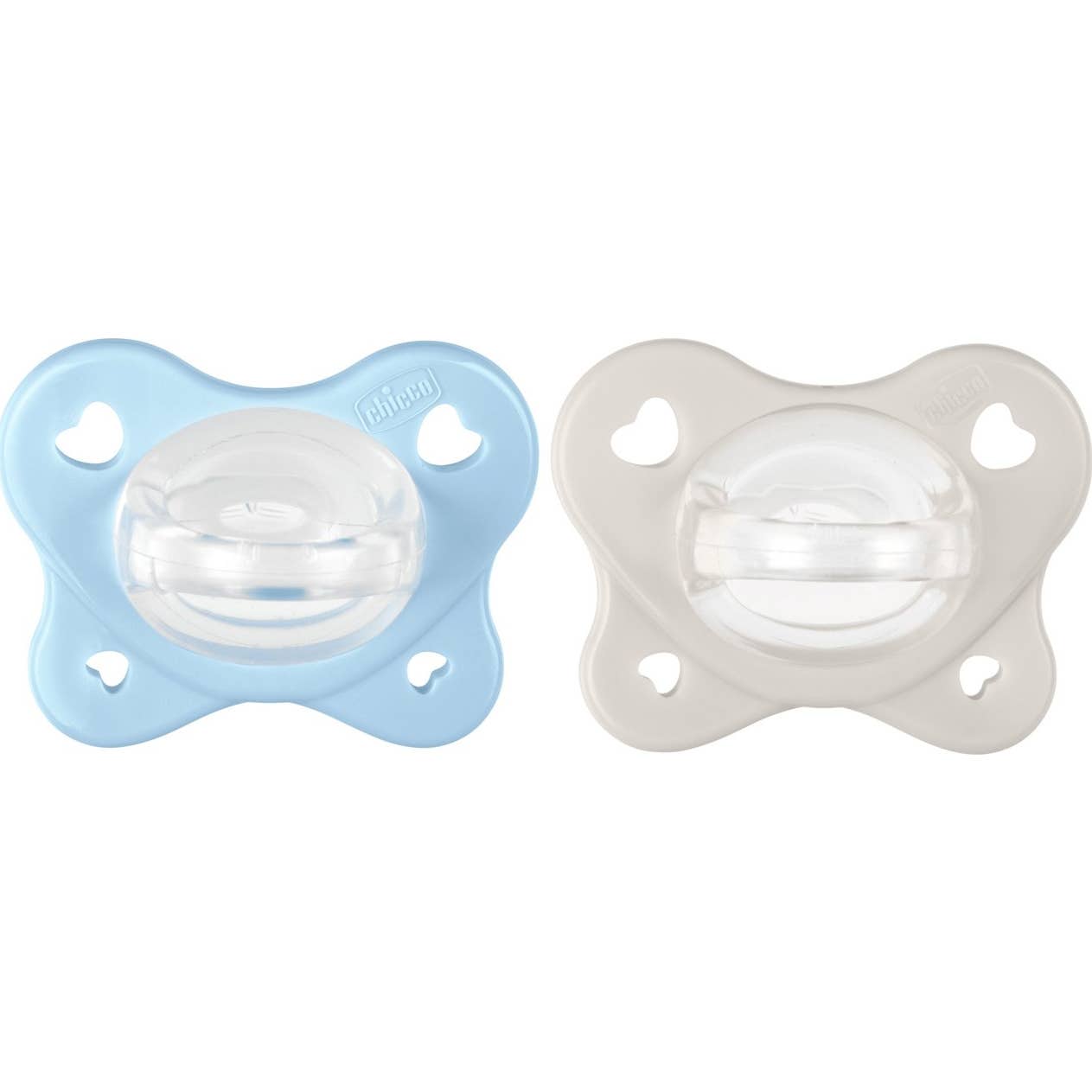 Chicco Azul Physioforma Dual Soft Cinzento 2-6M 2 Unidades