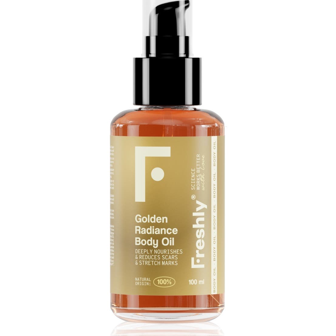 Freshly Cosmetics Golden Radiance Body Oil 100ml