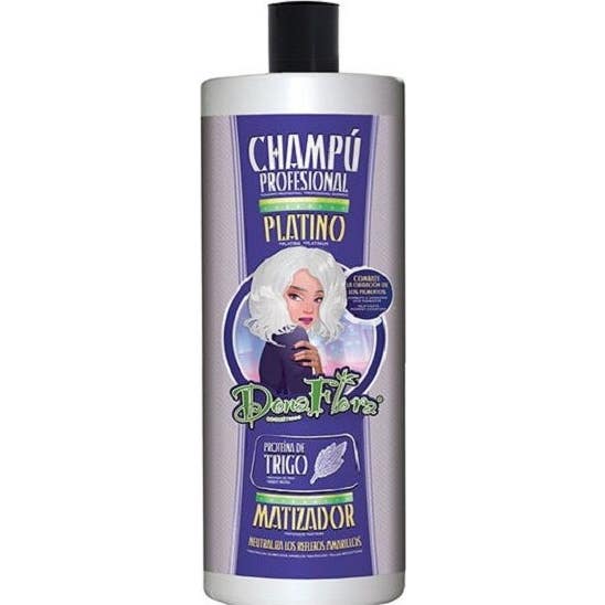 Dona Flora Platino Champú Matizador 1000 Ml