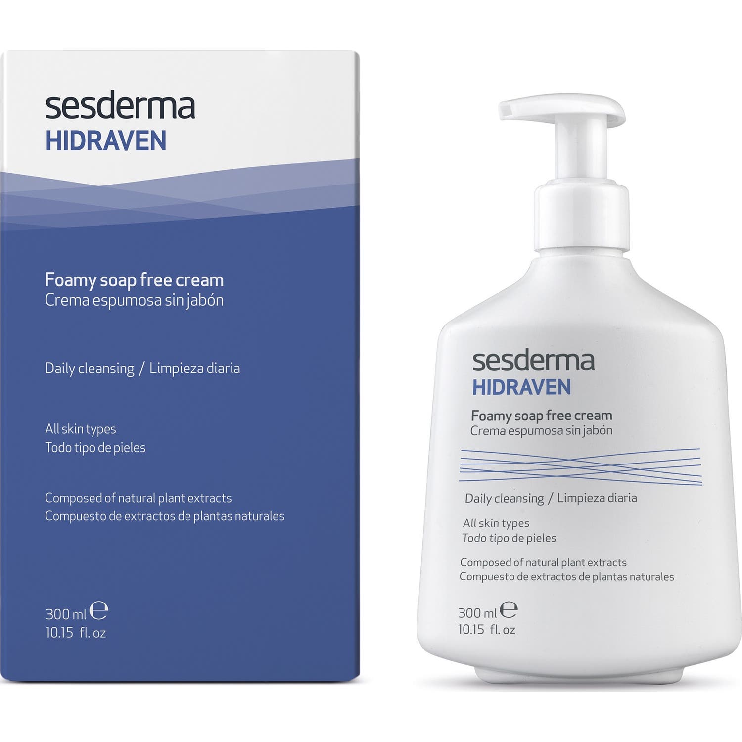 Sesderma Hidraven Crema Espumosa Sin Jabón 300ml