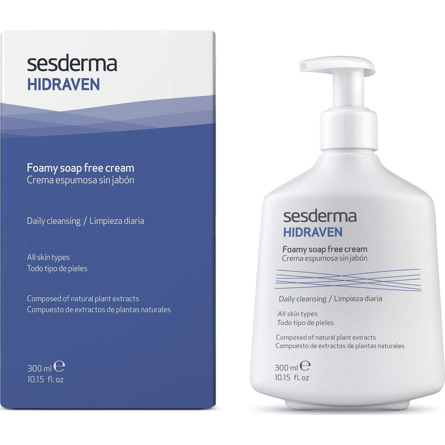 Sesderma Hidraven Crema Espumosa Sin Jabón 300ml