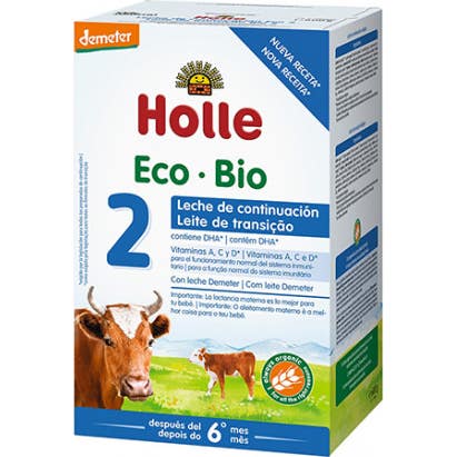 Holle Leche Infantil 2 Continuación Eco 6 M 600 g