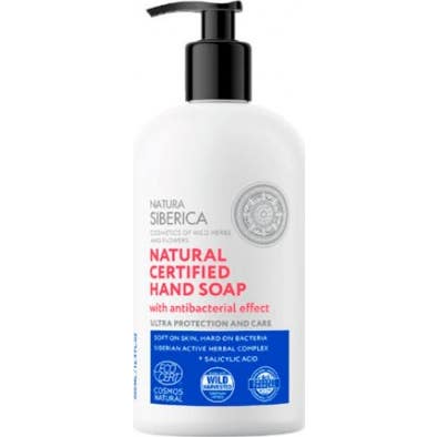 Natura Siberica Jabón de Manos antibacterial 500 ml