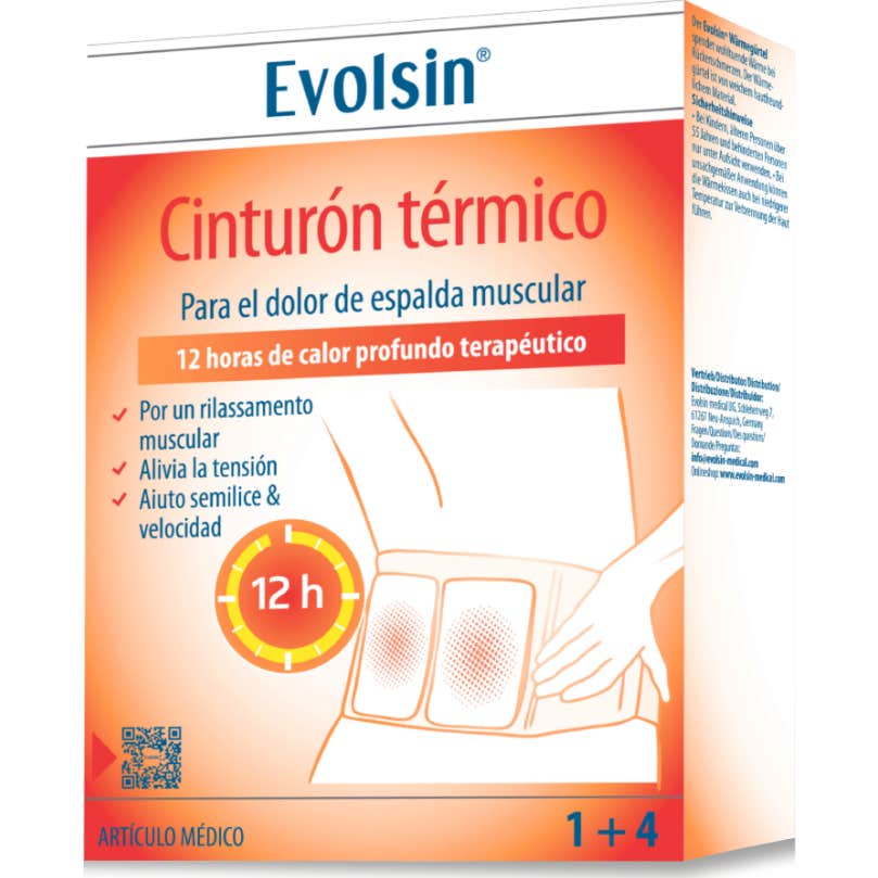 Evolsin Cinturón Térmico 2 Aplicaciones