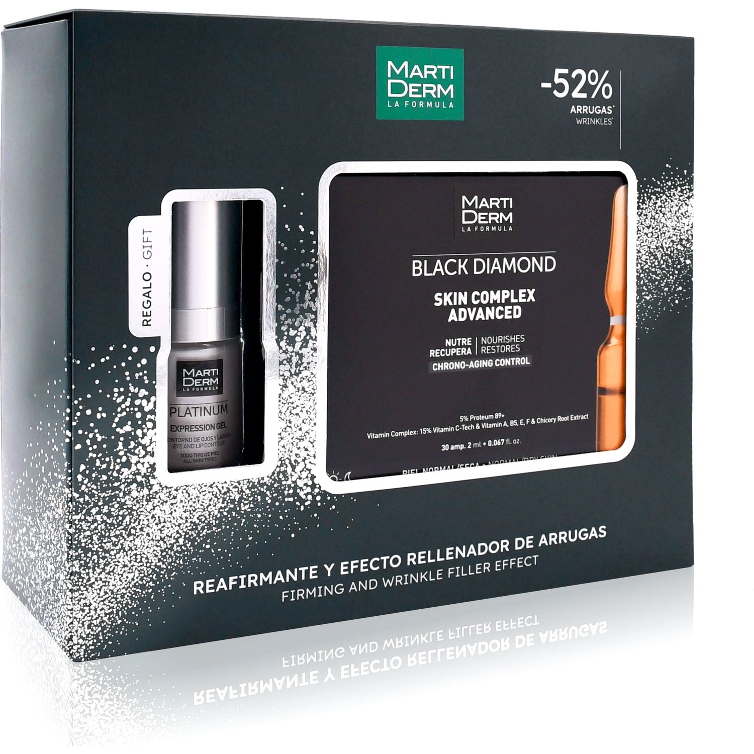 Martiderm Pack Skin Complex Advanced 30amp + Platinum Expression Gel 15ml