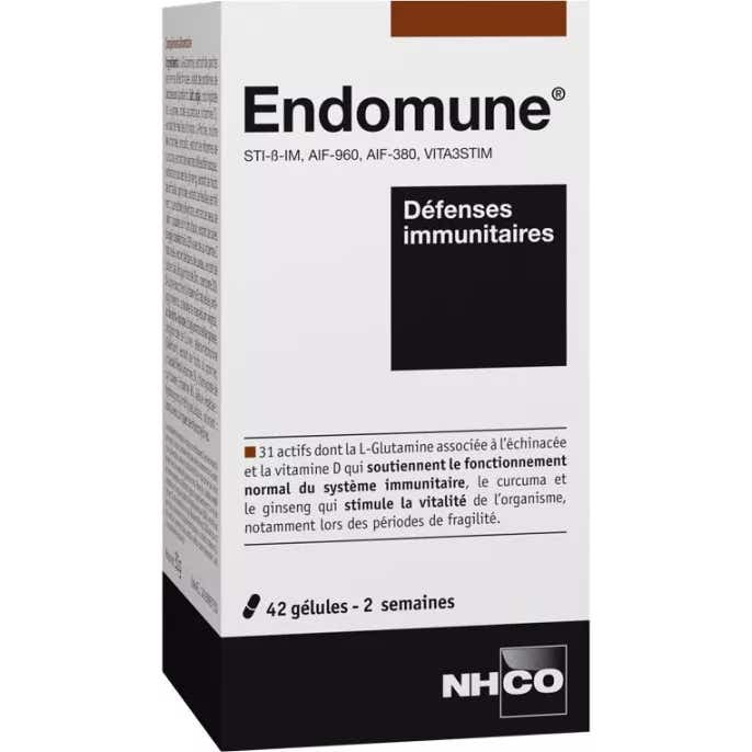 Nhco Endomune Defensas Inmunitarias 42 perlas