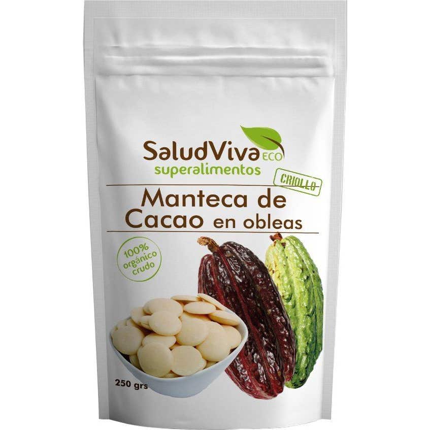 Salud Viva Manteca Cacao Oblea Eco 250g | Natural Doctor