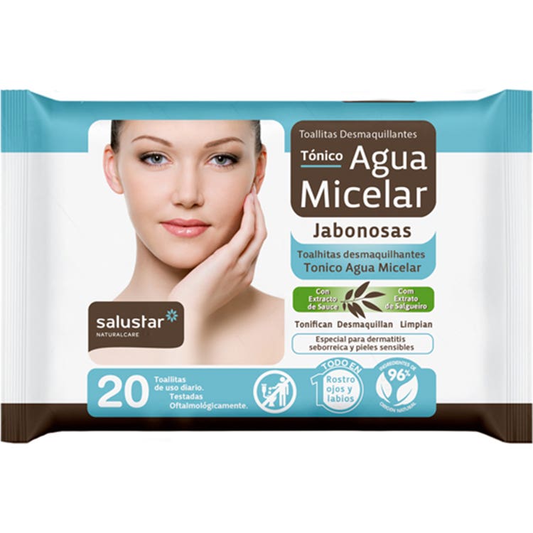 Salustar Toallitas Desmaquillantes Micelar 20uds