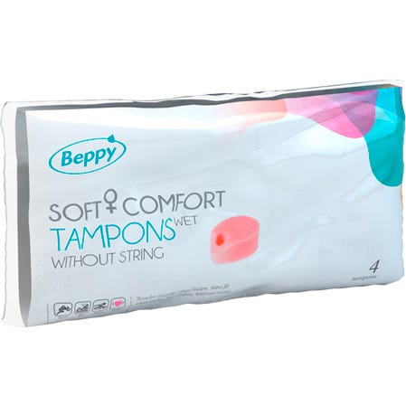 Beppy Tampones Secos Soft Comfort Sin Tiras 4 uds