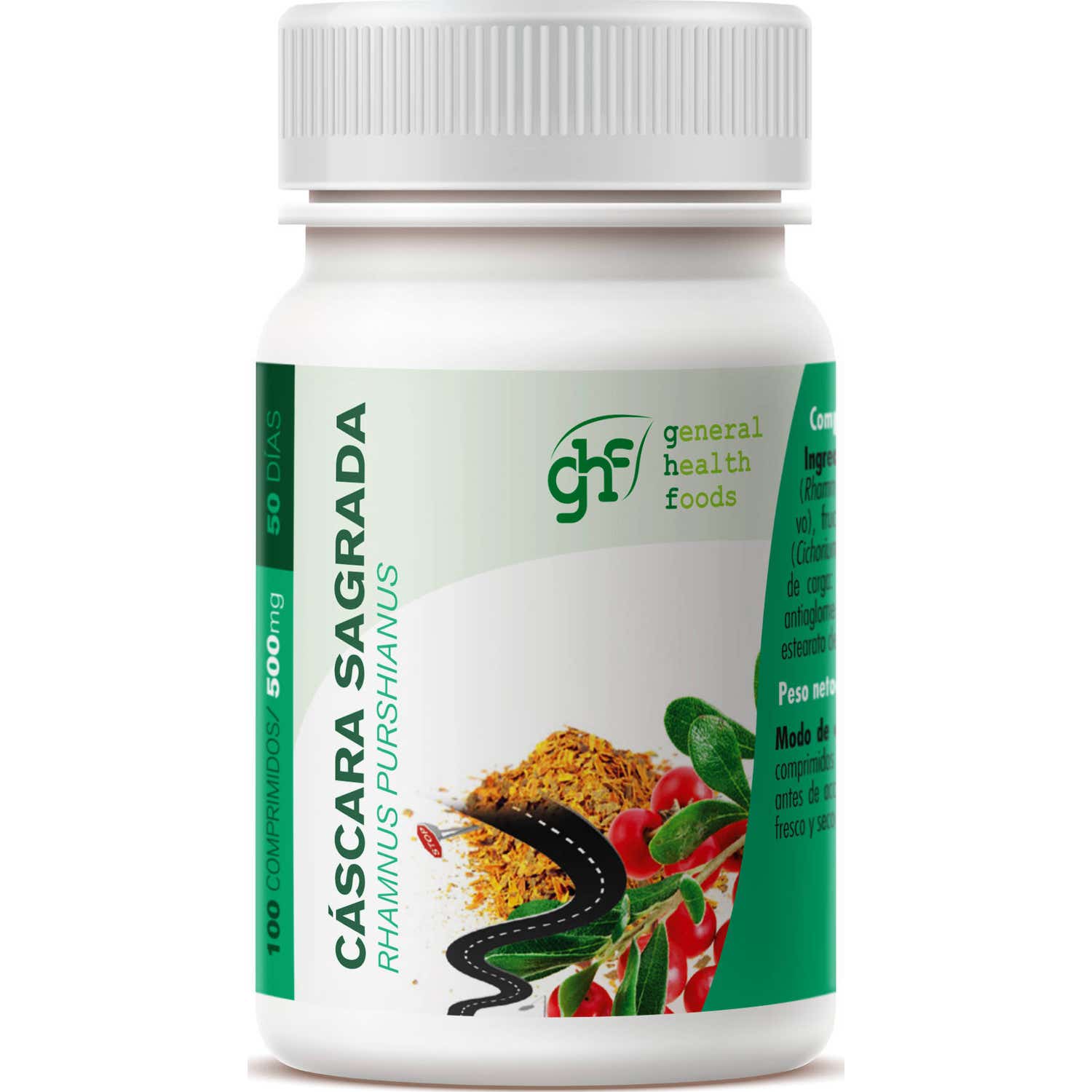 GHF Cascara Sagrada 500mg 100comp