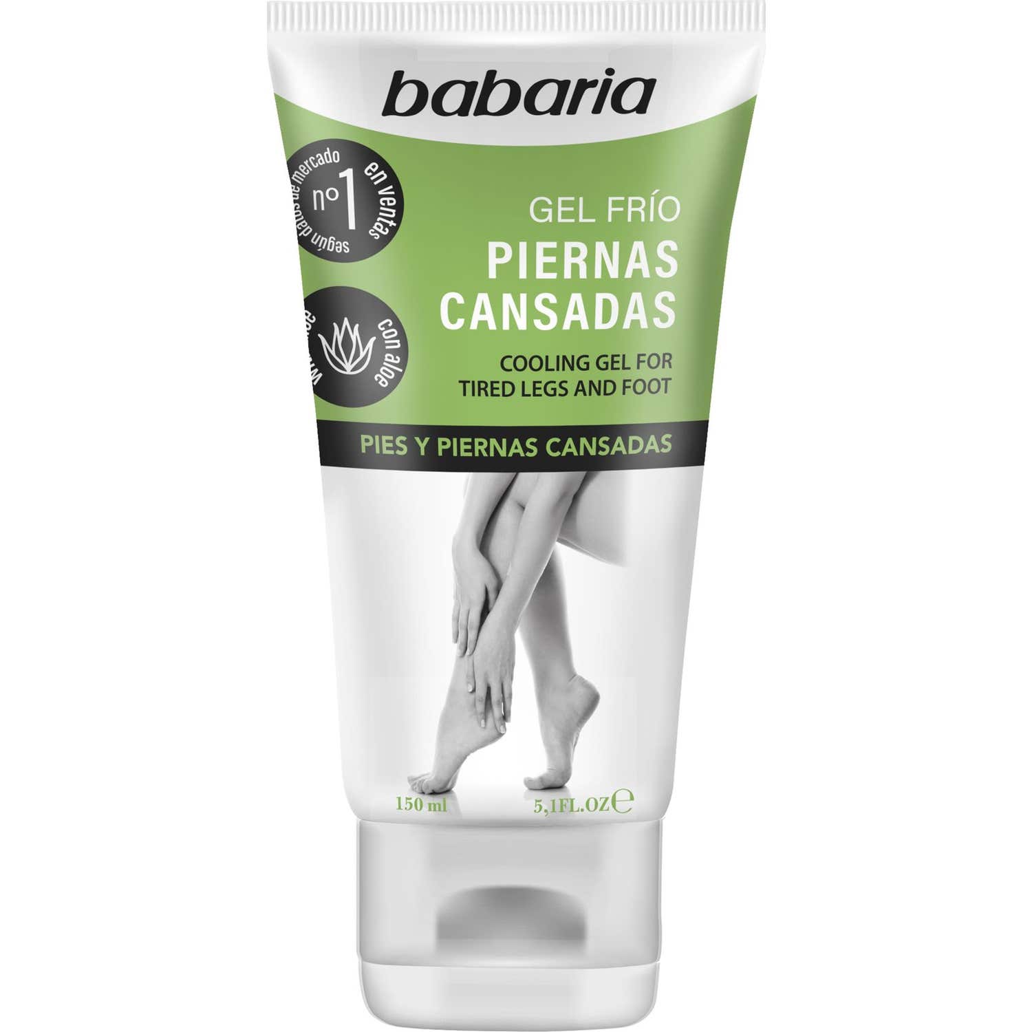 Babaria Gel Piernas Cansadas Efecto Frío 150 Ml - Imagen 4