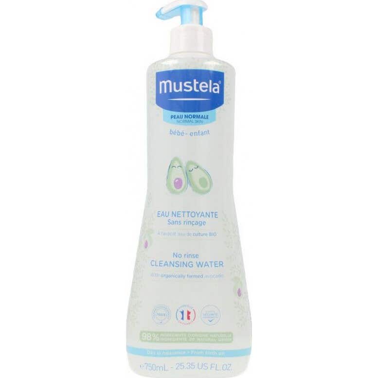 Mustela Physio Bebé Agua Limpiadora 750 ml