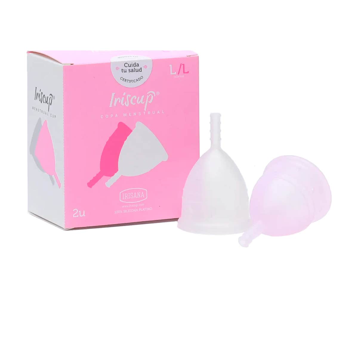 Irisana Iriscup Copa Menstrual T-L 2uds