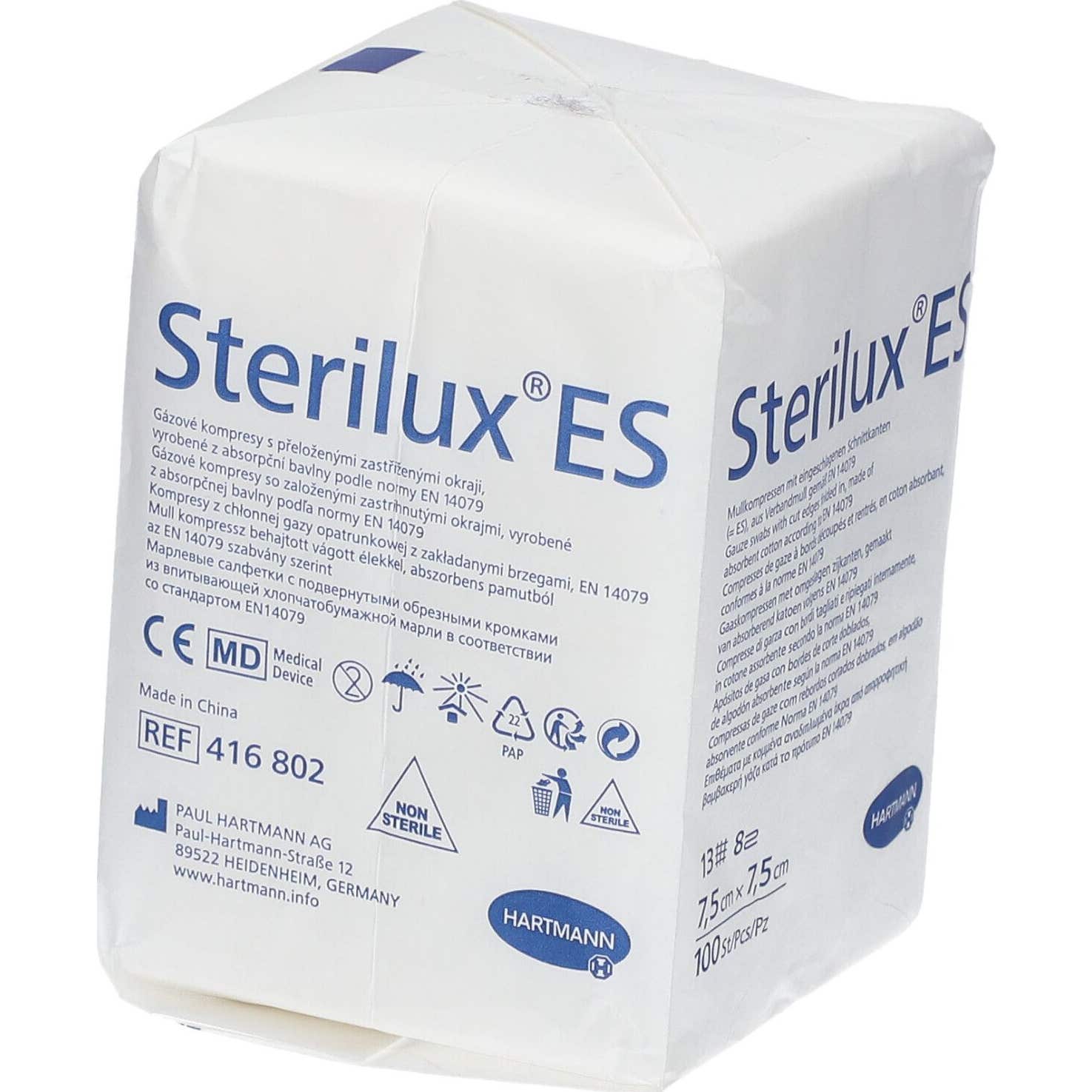 Sterilux Comp 8Pl13F 7.5X7.5 100 Sterilux Comp 8Pl13F 7.5X7.5 100