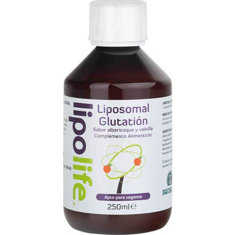 Equisalud Lipolife Liposomal glutatión Albaricoque y Vainilla 250 ml