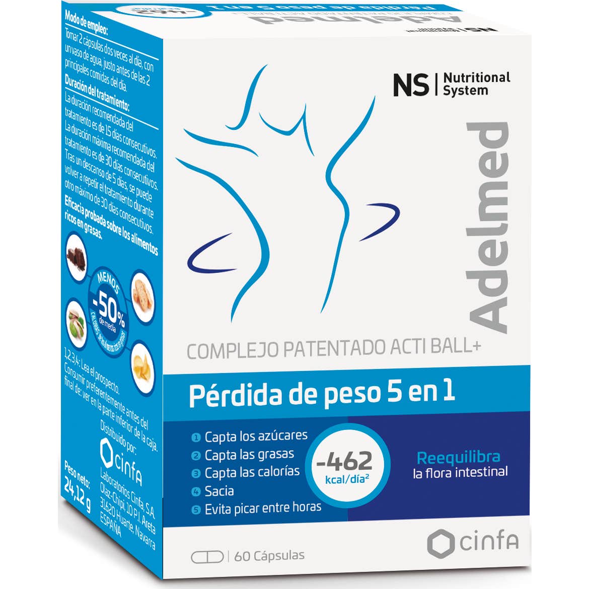 Ns Nutritional System Ns Adelmed 60Caps