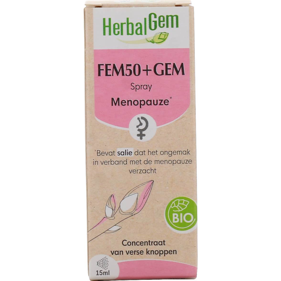 Herbalgem Fem50+Gem Bio 15ml