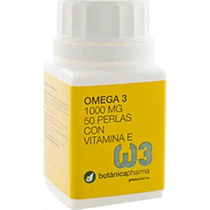 BotánicaPharma Omega 3 con Vitamina E 50 perlas