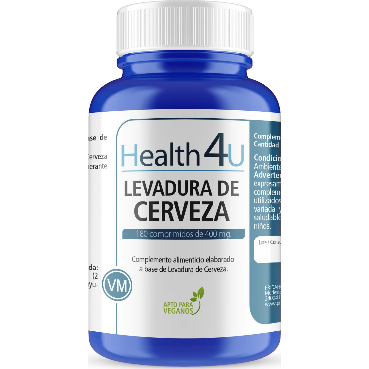 H4U Levadura de Cerveza 180comp