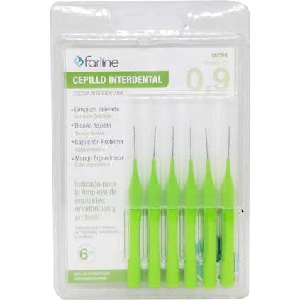 Farline Cepillo Interdental Micro 0,9mm 6uds