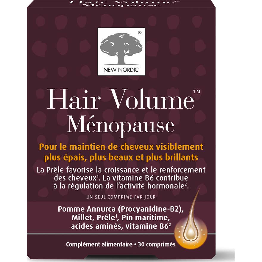 New Nordic Hair Volume Menopausia 30comp | Natural Doctor