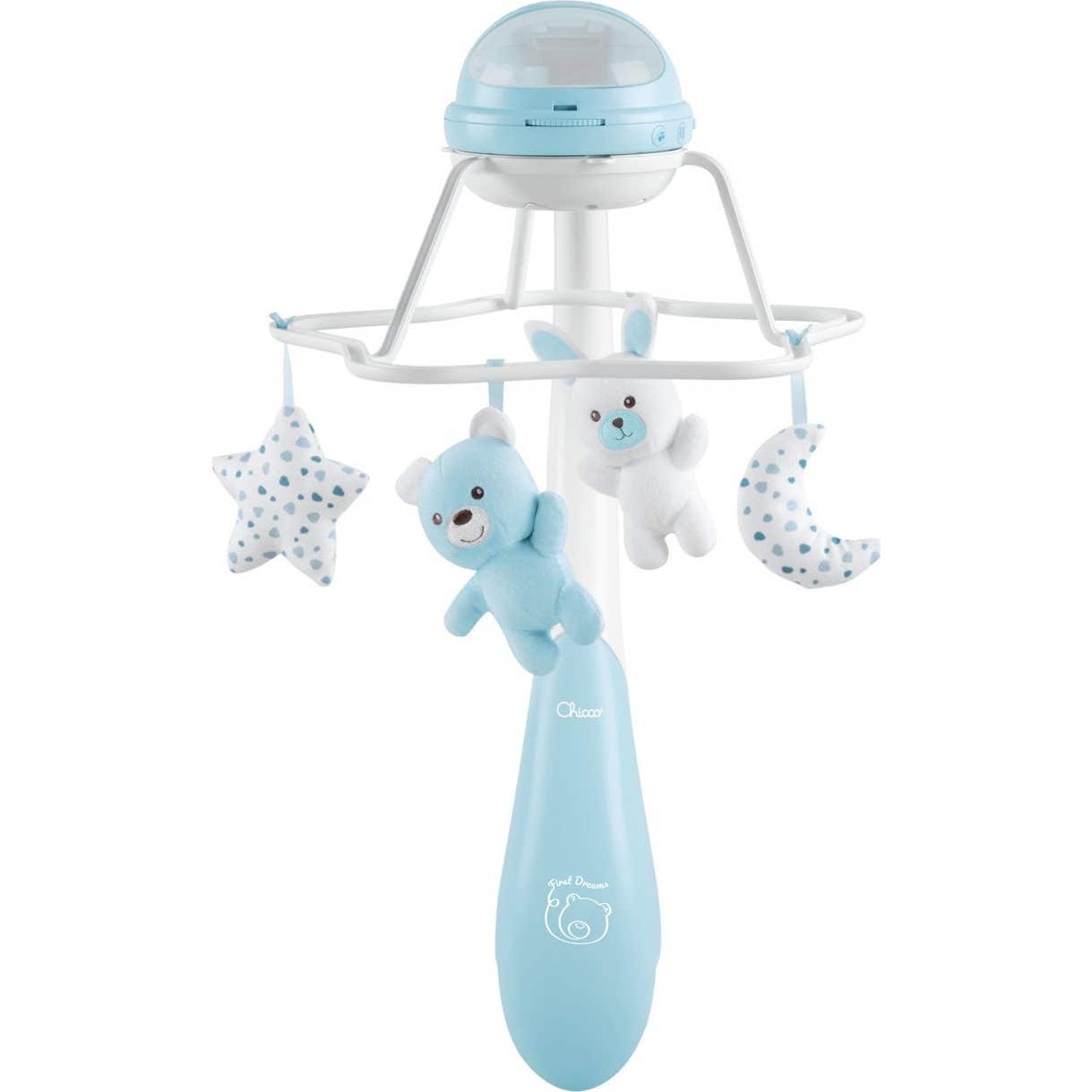 Chicco Móvil de Cuna Proyector Arcoíris Azul 1ud