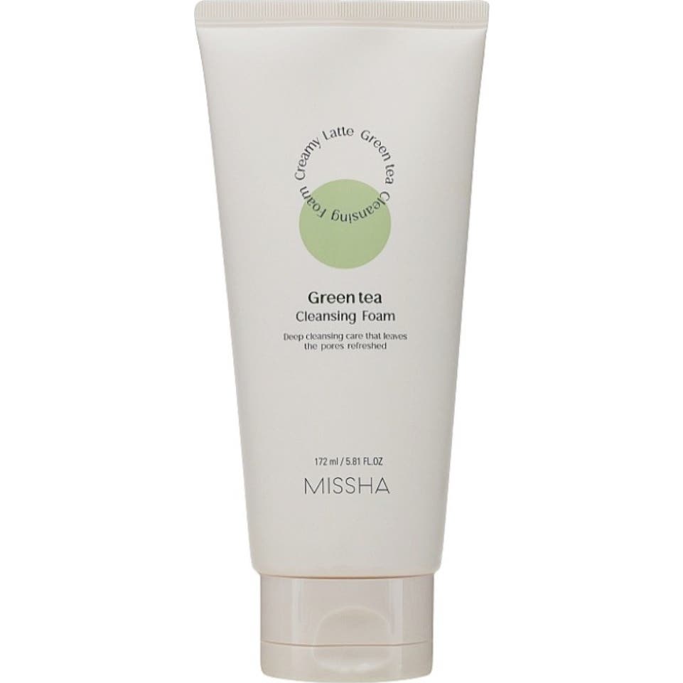 Missha Creamy Latte Green Tea Cleansing Foama 172ml