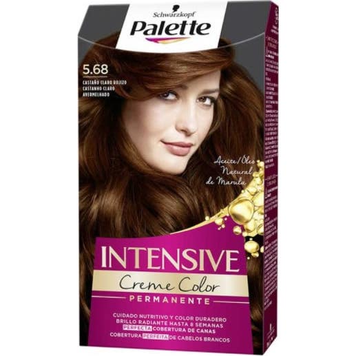 Schwarzkopf Palette Intensive N°568 Castaño Claro Rojizo 1ud