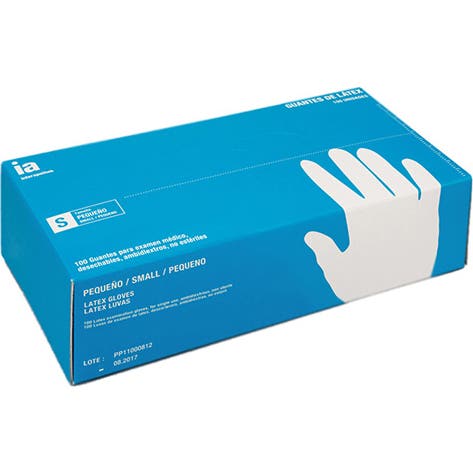 Interapothek Guantes de Látex con Polvo T S 100 uds
