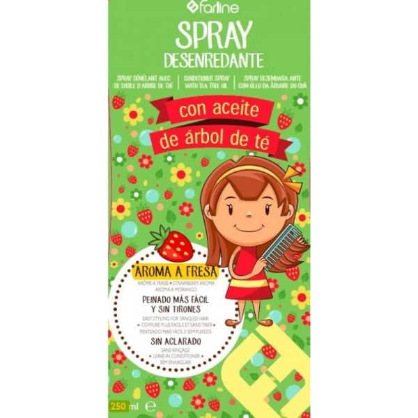 Farline Spray Aceite Arbol Chá 250 ml Fresa + Champu Fresa 250 ml