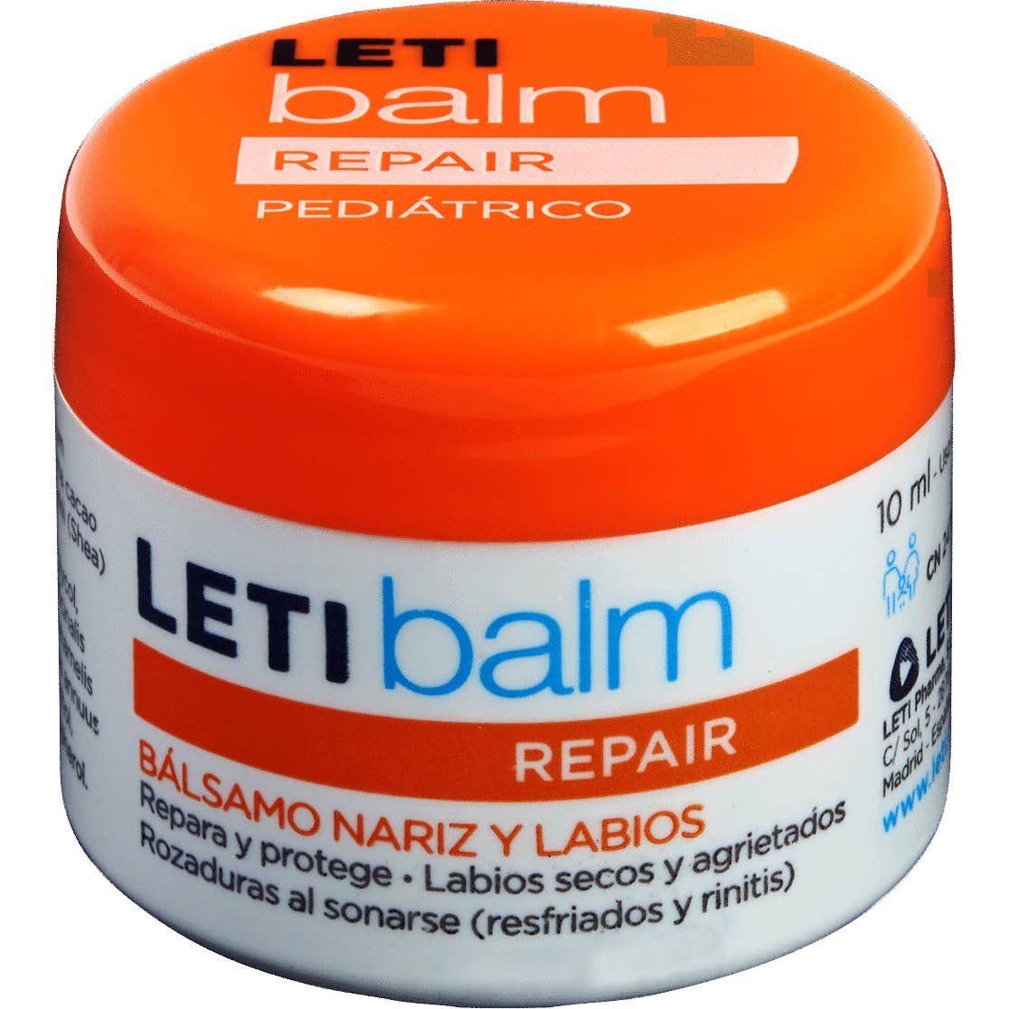 Letibalm Repair Bálsamo Pediátrico Nariz y Labios 10ml