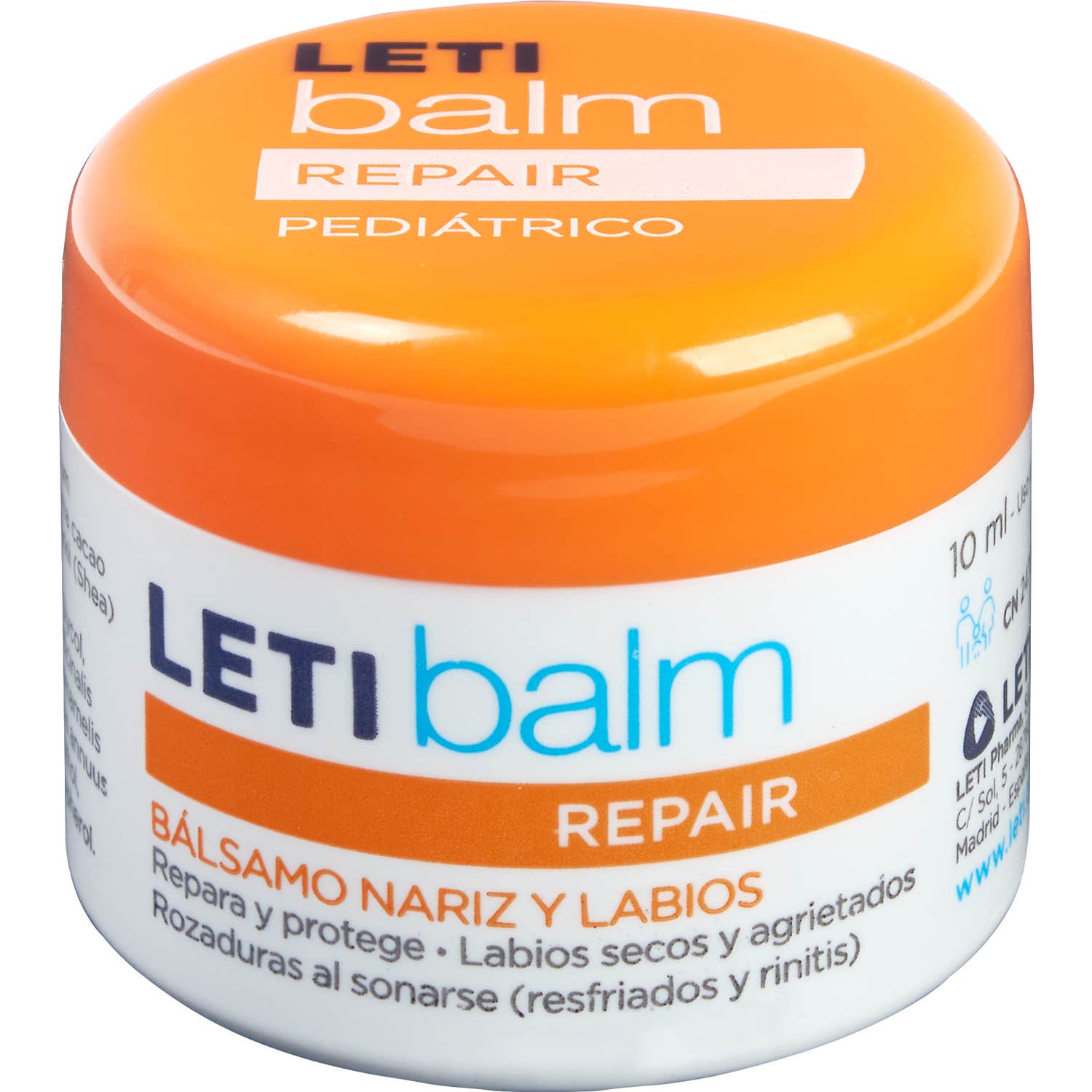 Letibalm Repair Bálsamo Pediátrico Nariz y Labios 10ml
