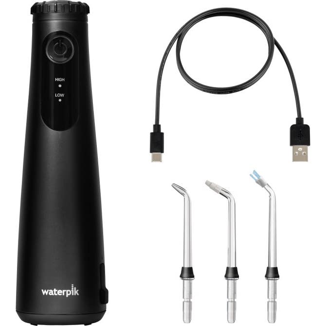 Waterpik Negro Irrigador Inalámbrico Wf26 1 Ud