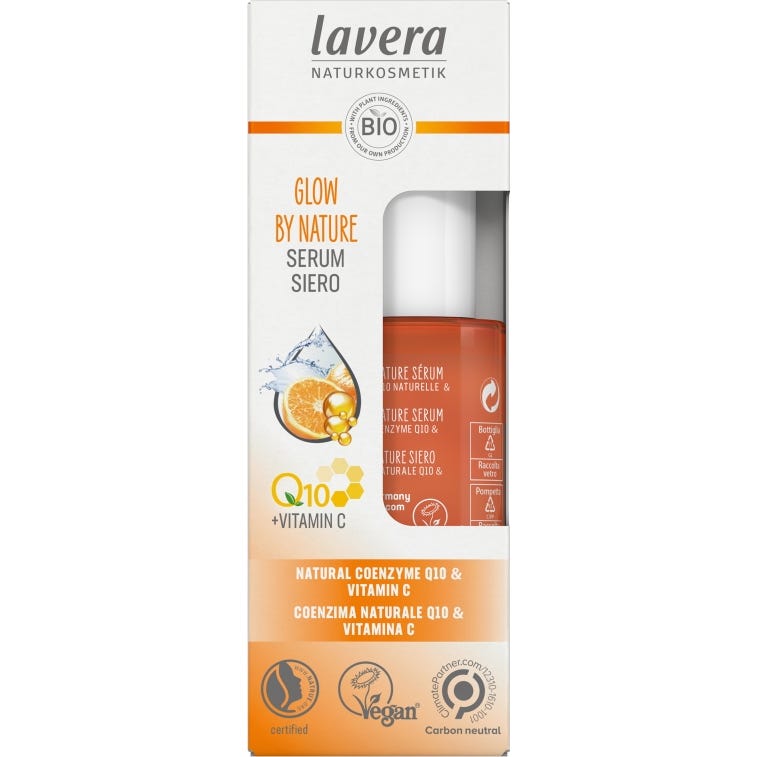 Lavera Glow By Nature Serum Facial 30 ml