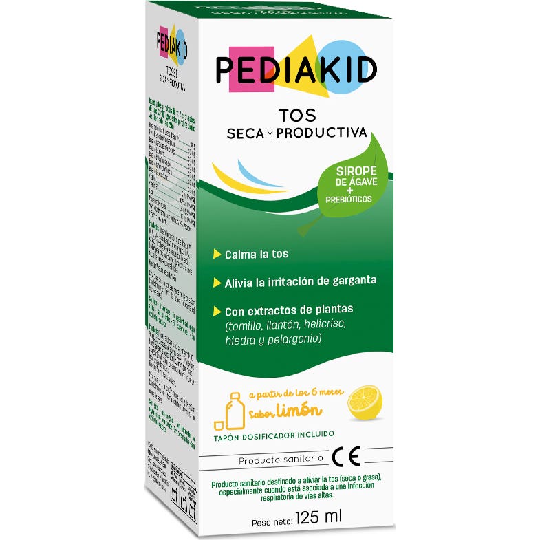 Pediakid Tos Seca Productiva Jarabe 125ml