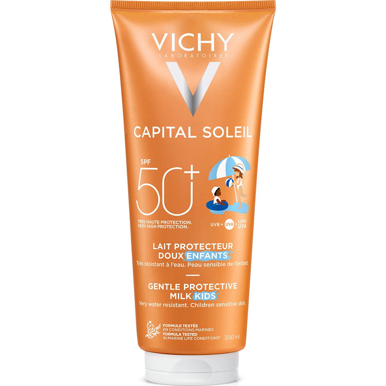 Vichy Capital Soleil Leche Protectora Suave para Niños SPF50+ 300ml