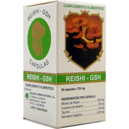 Golden & Green Reishi Gsh 60 caps