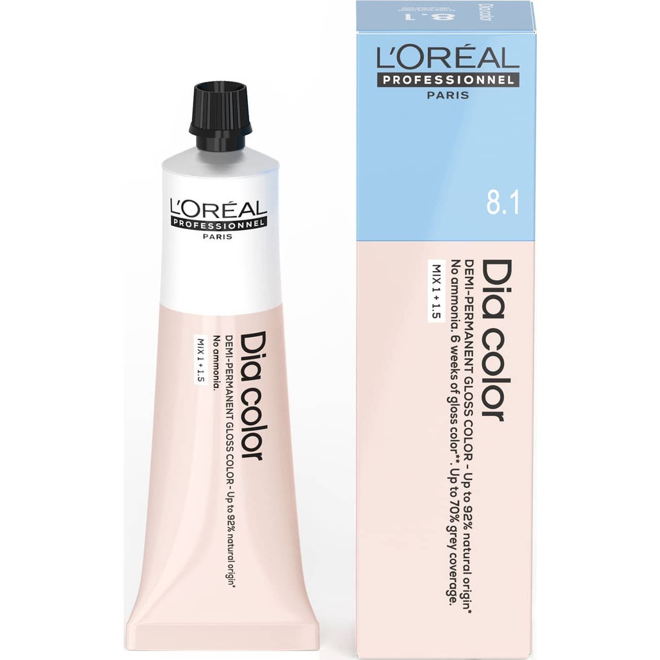 L'Oréal Dia Color Demi Permanent Color No Ammonia 8.1 60 ml