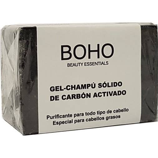Boho Champu Solido Carbon Activado 60g