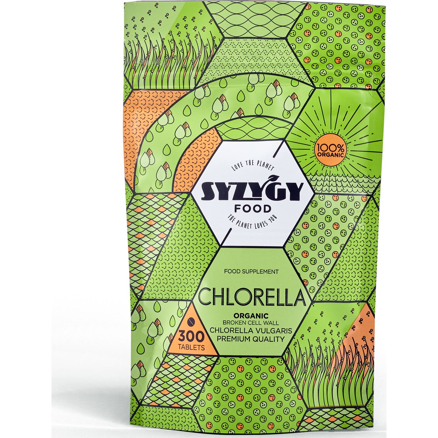 Syzygy Food Chlorella Ecológica 300comp