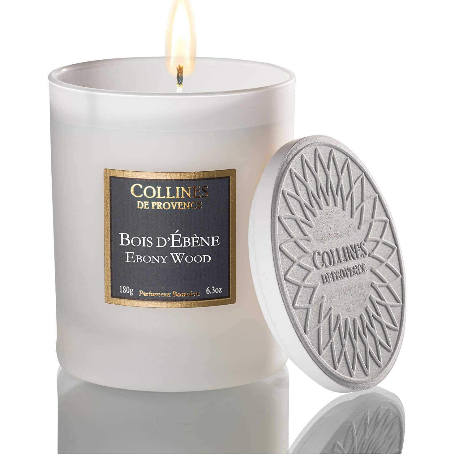 Vela de madera Collines de Provence Eben 180g