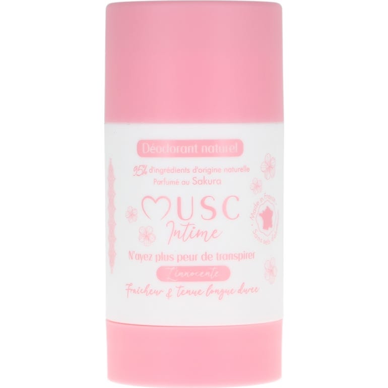 Musc Intime Desodorante Natural Sakura 50g