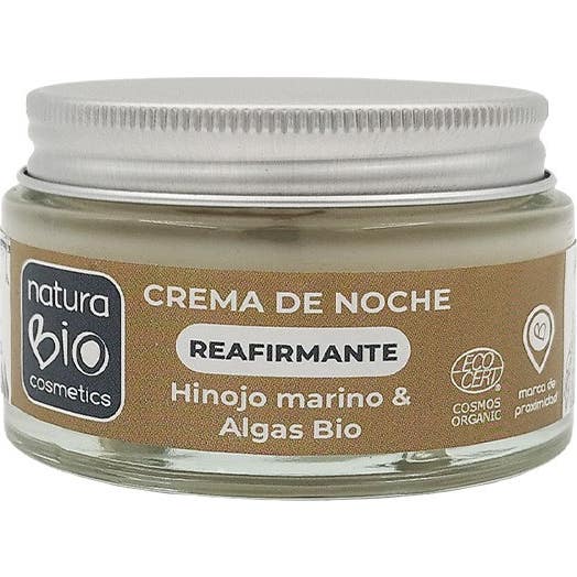 NaturaBio Cosmetics Crema Noche Reafirmante Hinojo & Algas 50 ml
