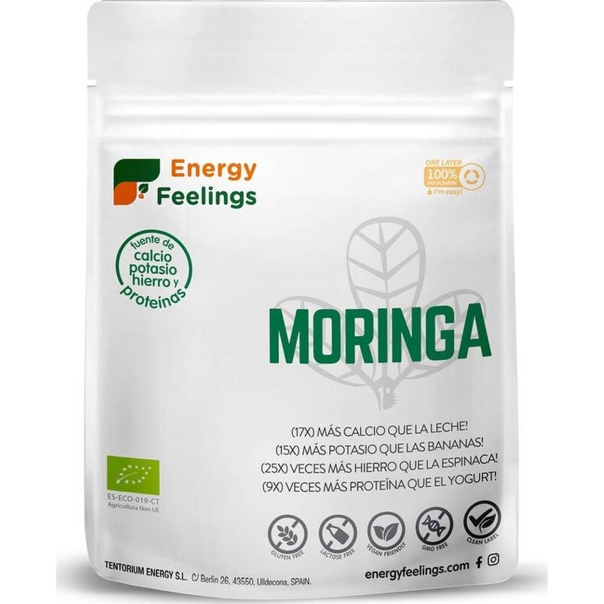 Energy Feelings Verde 3 X Moringa Eco 200 G - Imagen 2