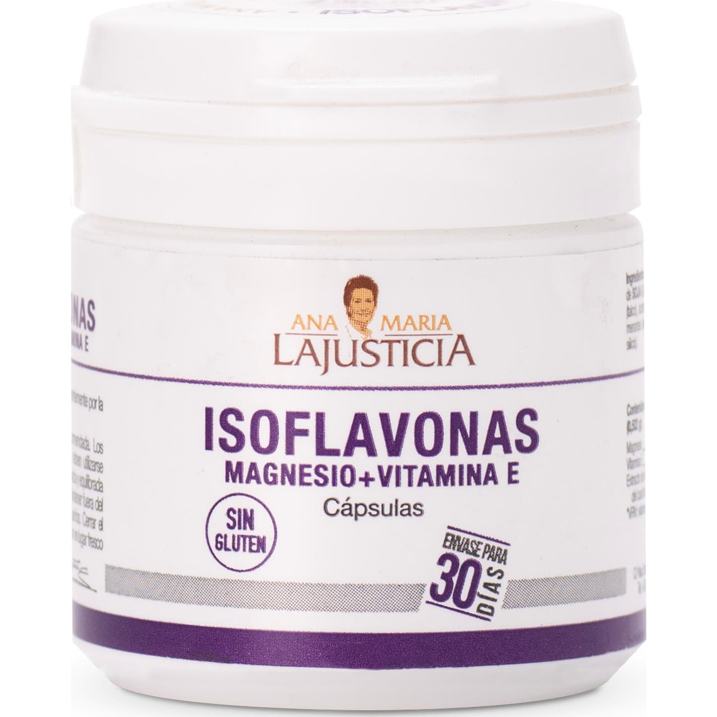 Ana Maria Lajusticia Isoflavonas Magnesio + Vitamina E 30caps