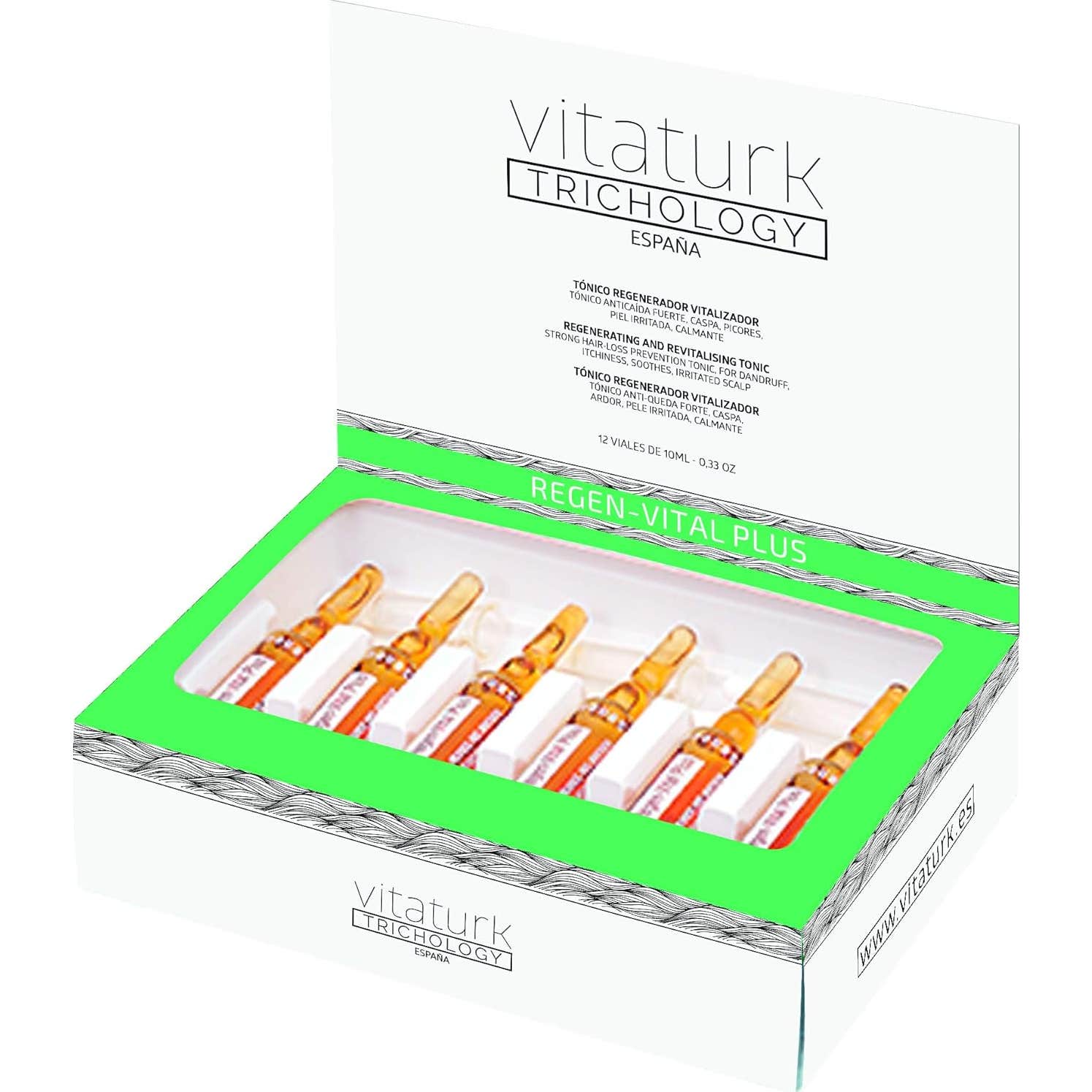 Vitaturk Tratamiento Regen Vital Plus 12 Ampollas