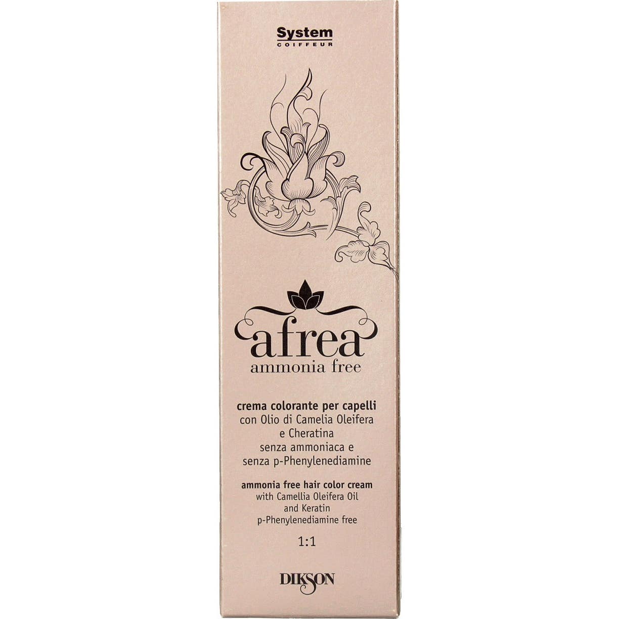 Dikson Afrea Tinte Permanente Sin Amoníaco 4.07 120ml